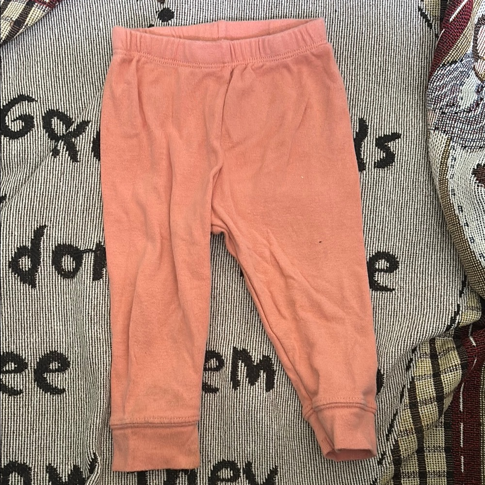 Cloud Island Pink Leggings Soft Comfortable Bottoms
